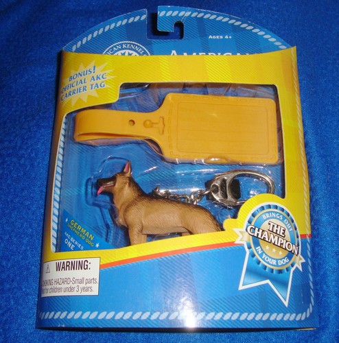 German shepherd keychain - german,